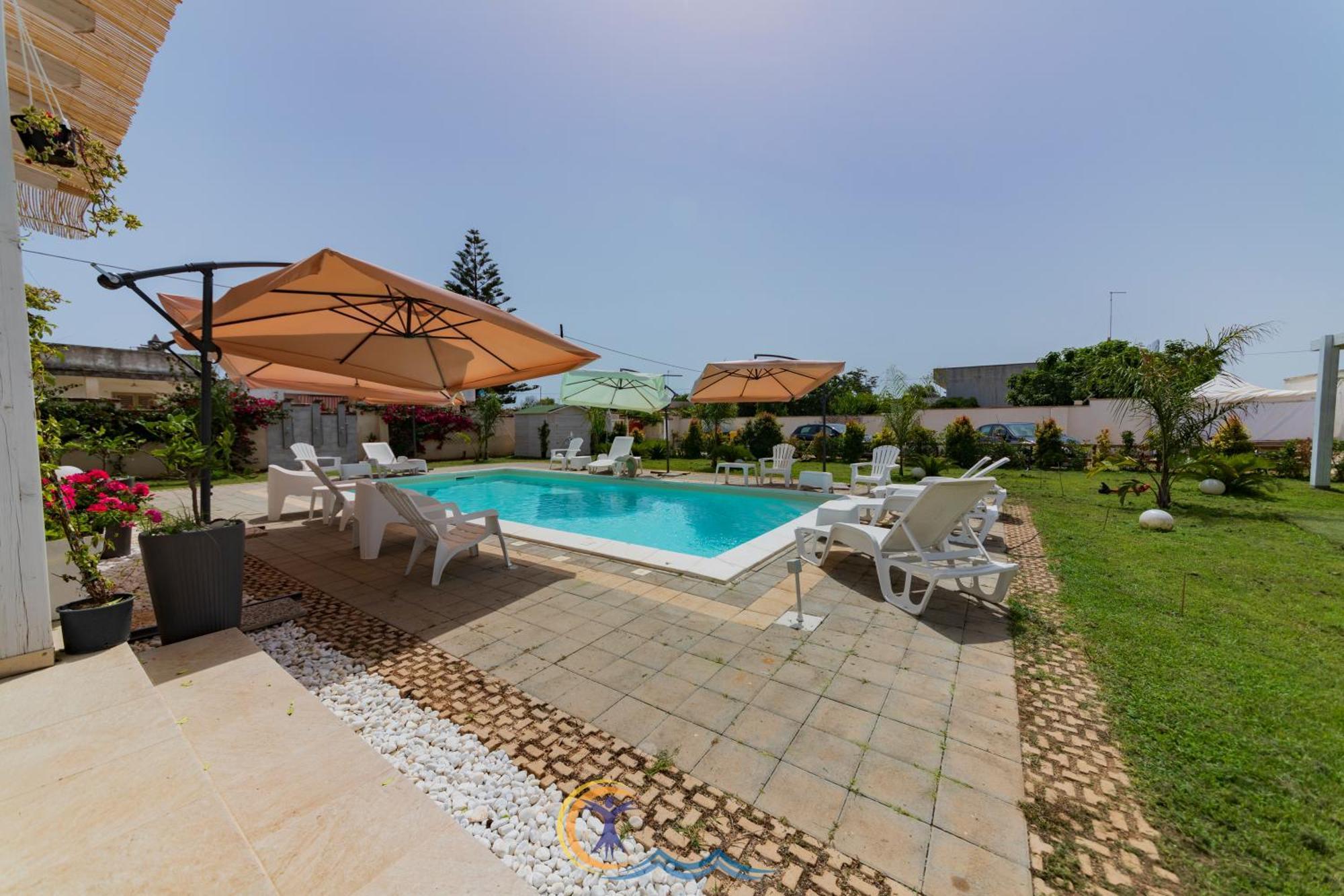 Villa Leonardo San Foca - Room, Pool & Restaurant Ngoại thất bức ảnh